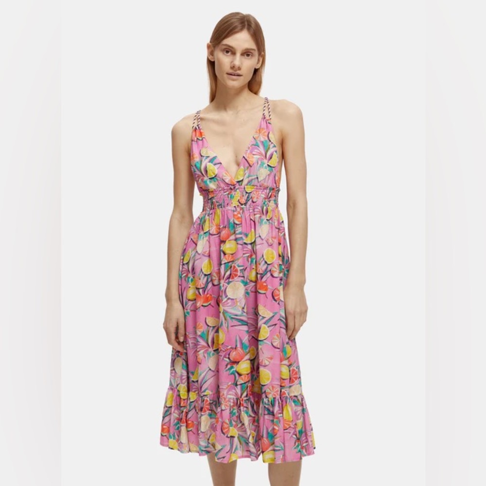 Scotch & Soda Size M Citrus Dress